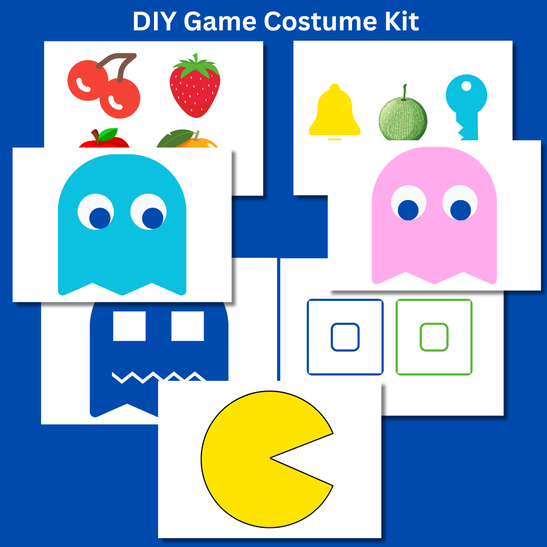 DIY Arcade Game Costume Kit | Fun & Easy Costume Download